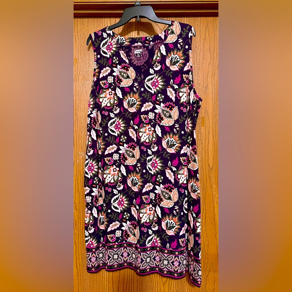Land's End sundress/cover up